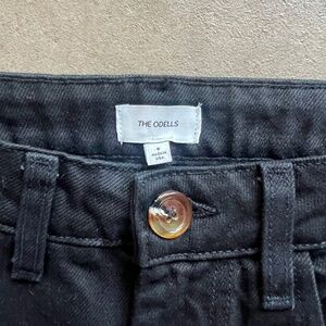 The Odells Black Barrel Jeans